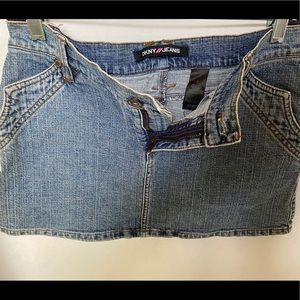 DKNY denim skirt